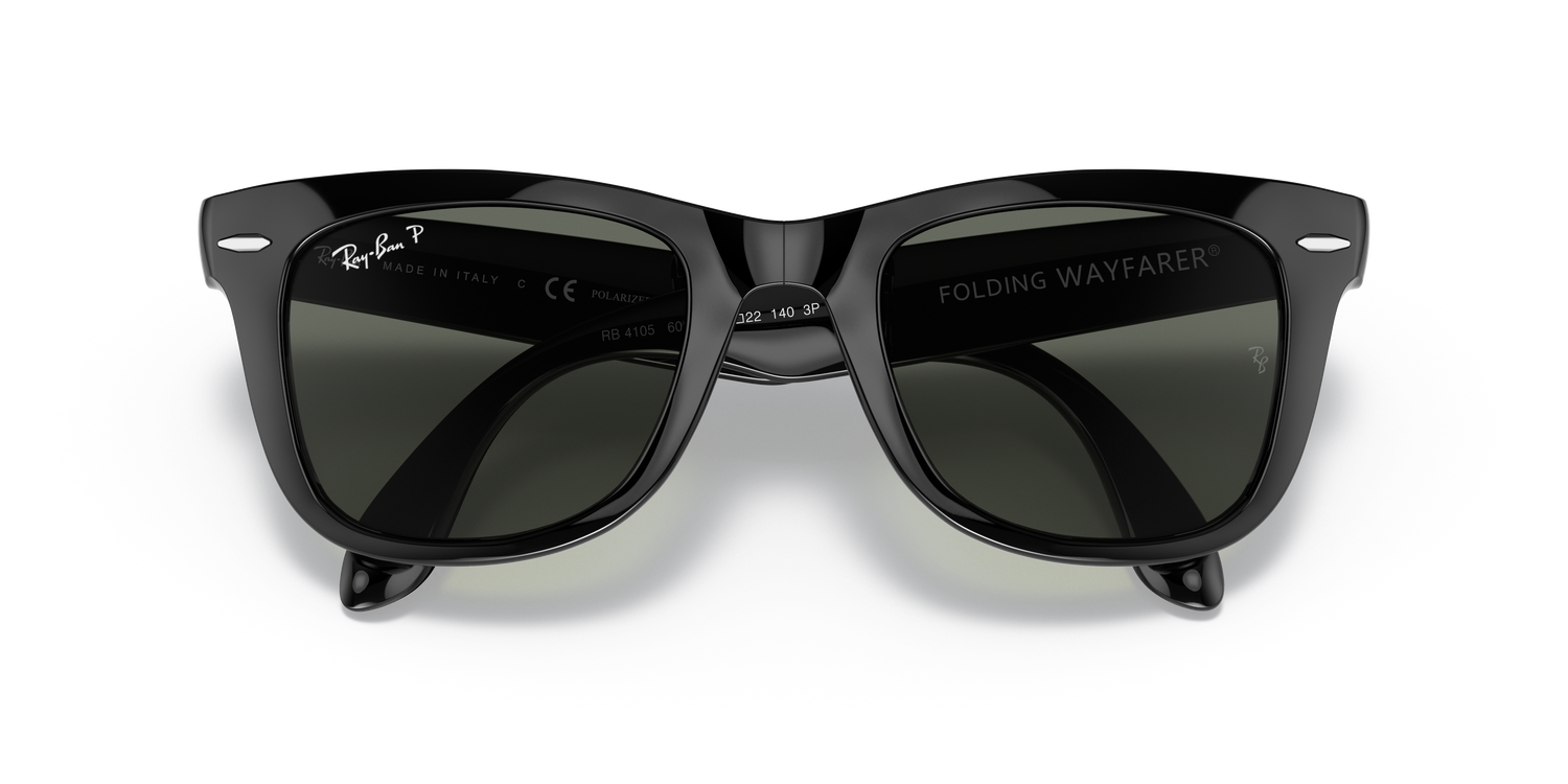 RAY-BAN RB4105 FOLDING WAYFARER 601/58 54