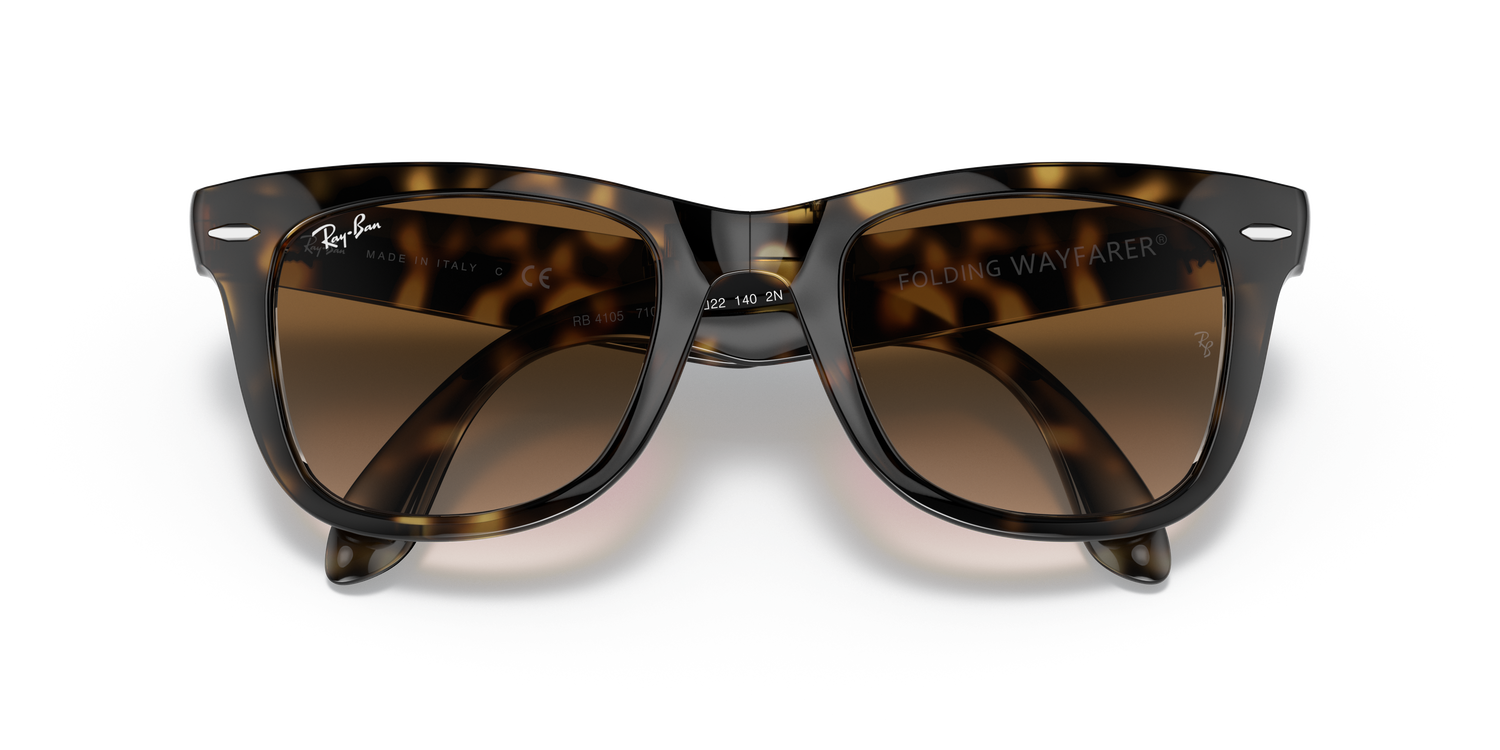 RAY-BAN RB4105 FOLDING WAYFARER 710/51 50