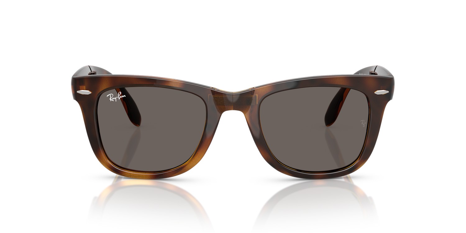 RAY-BAN RB4105 FOLDING WAYFARER 710/B1 50
