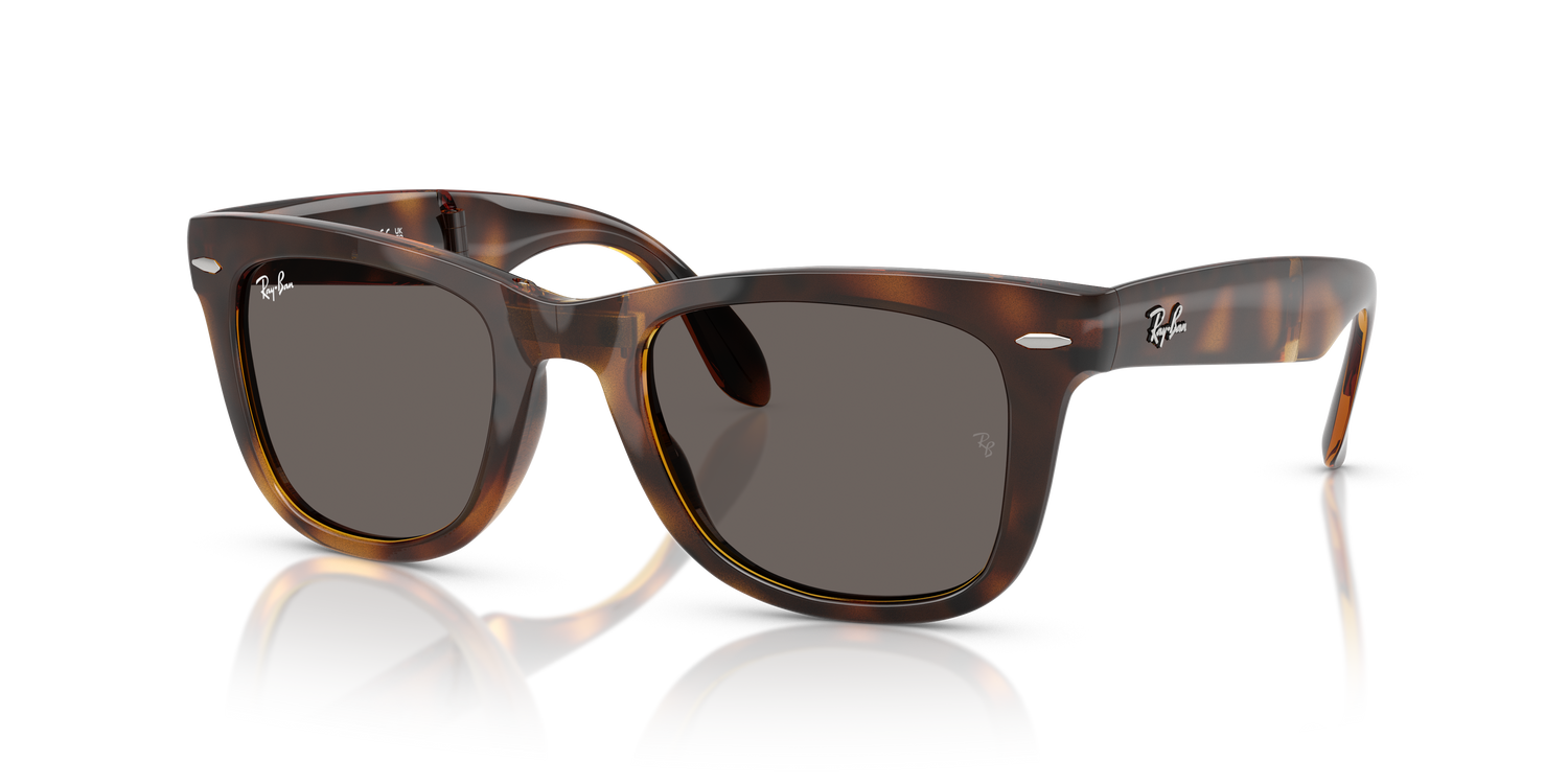 RAY-BAN RB4105 FOLDING WAYFARER 710/B1 50