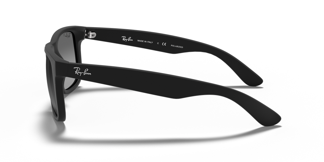 Lunettes de soleil ray-ban rb4165 justin 622 / t3 mâle taille 55mm - Vue détaillée