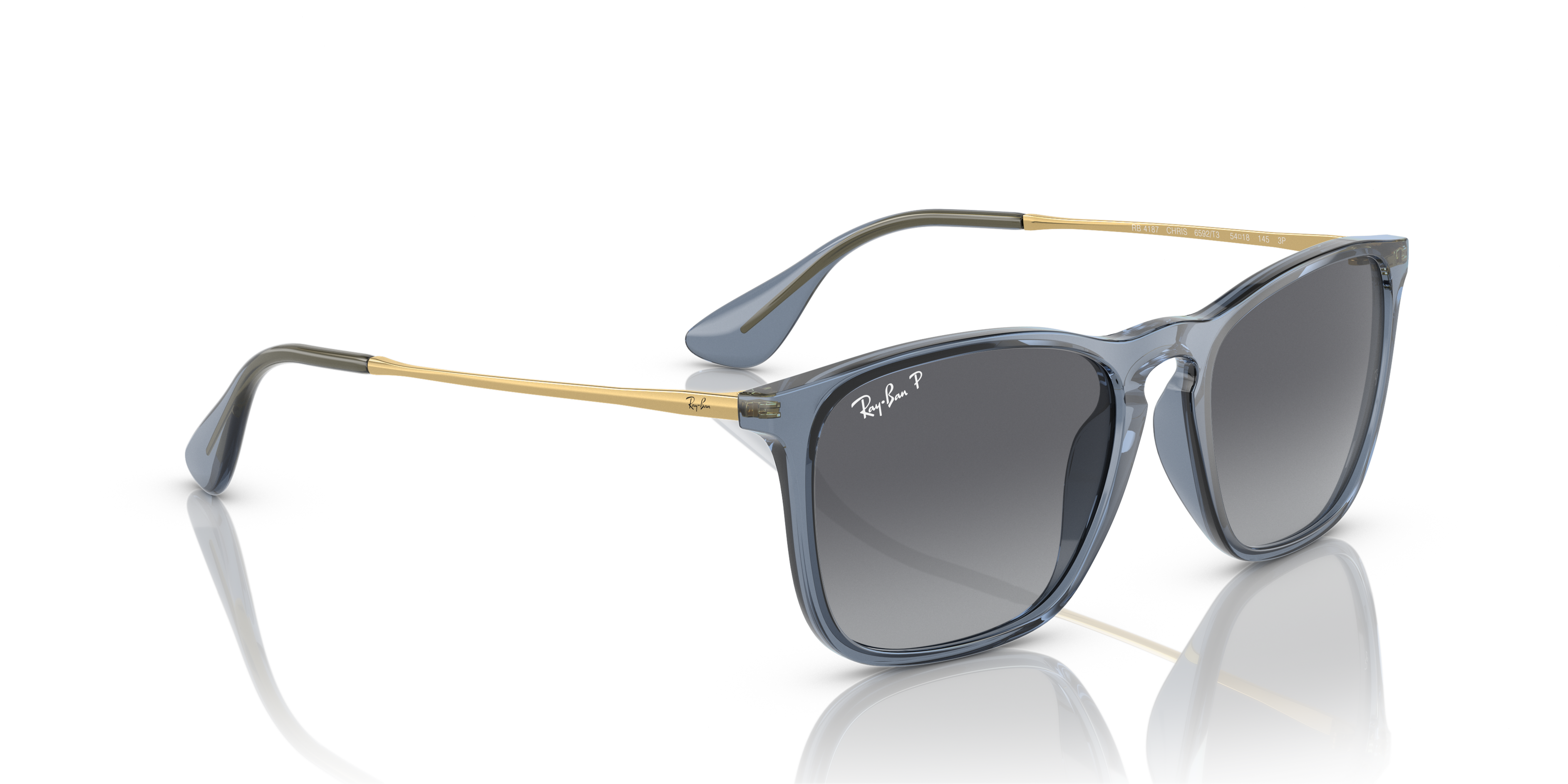 RAY-BAN RB4187 CHRIS 6592T3 54