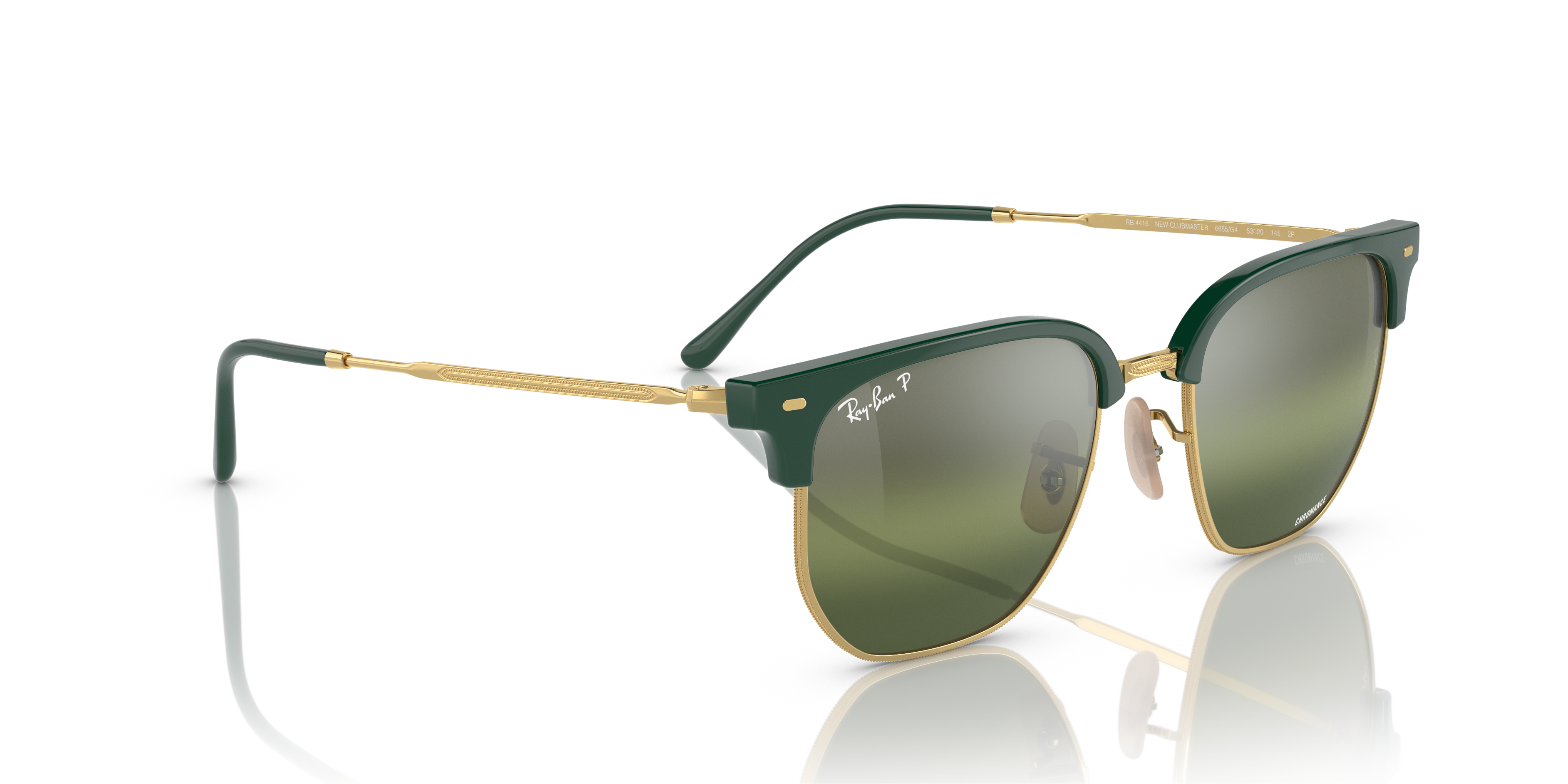 RAY-BAN RB4416 NEW CLUBMASTER 6655G4 51