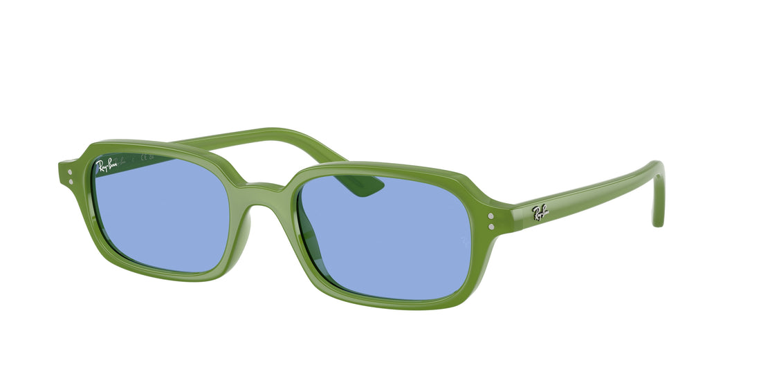 Occhiali da sole ray-ban rb4455 zuri 681080 verde pillow unisex taglia 52mm - Vista principale
