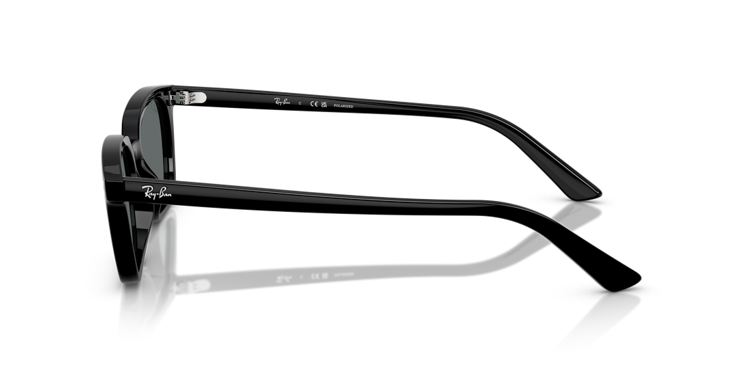 Lunettes de soleil ray-ban rb4456 zaya 667781 negro pillow unisex taille 53mm - Vue détaillée