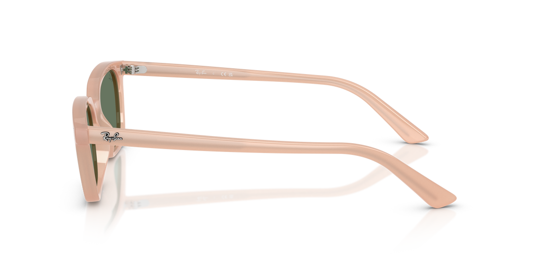 Occhiali da sole ray-ban rb4456 zaya 681182 rosa pillow unisex taglia 50mm - Vista dettagliata