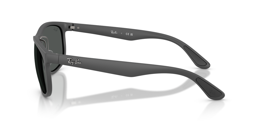 Sonnenbrillen ray-ban rb4468 601787 gris square unisex größe 59mm - Detailansicht