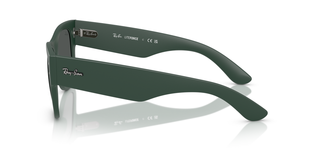 Sonnenbrillen ray-ban rb4840s 665787 verde square unisex größe 52mm - Detailansicht