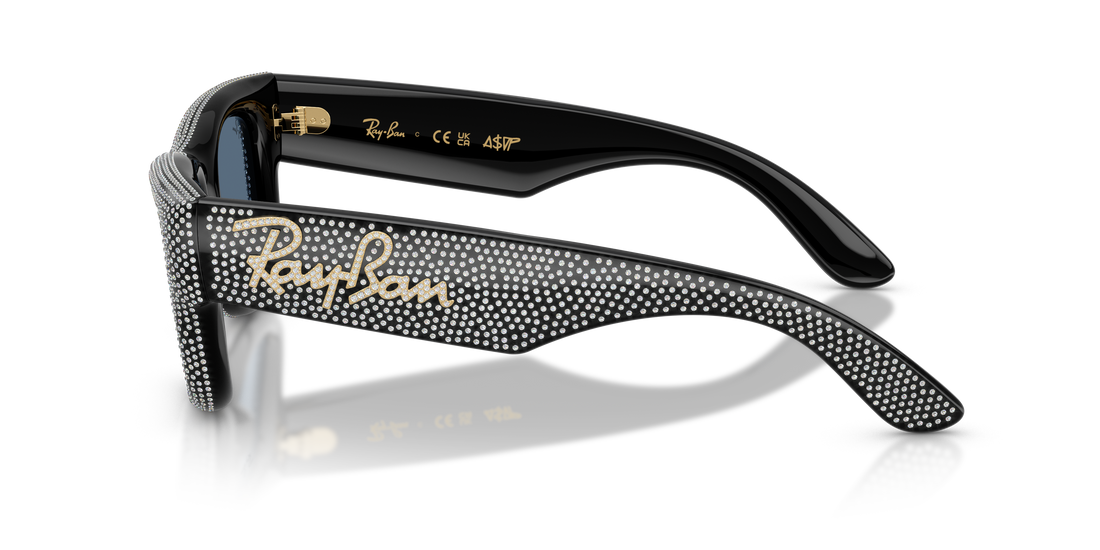 Sonnenbrillen ray-ban rb4940bp wayfarer puffer 686580 negro square unisex größe 47mm - Detailansicht