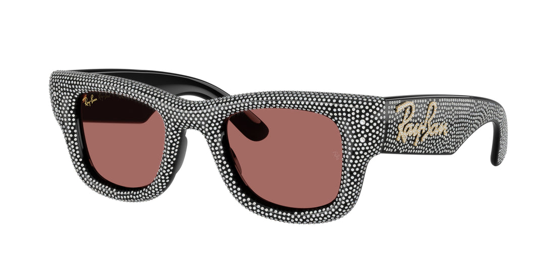 Sonnenbrillen ray-ban rb4940bp wayfarer puffer 686585 negro square unisex größe 47mm - Hauptansicht