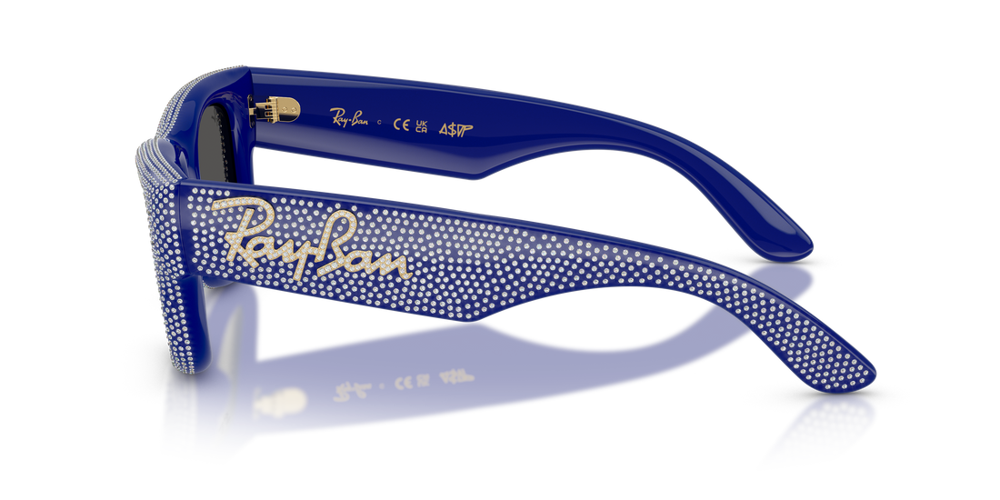 Sonnenbrillen ray-ban rb4940bp wayfarer puffer 686787 azul square unisex größe 47mm - Detailansicht