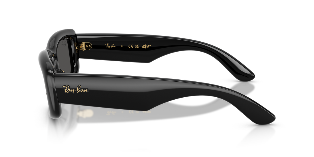 Sunglasses ray-ban rb4944 601/87 negro pillow unisex size 55mm - Detailed view