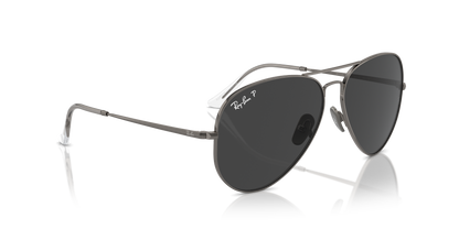 RAY-BAN RB8089 AVIATOR TITANIUM 165/48 58