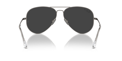RAY-BAN RB8089 AVIATOR TITANIUM 165/48 58