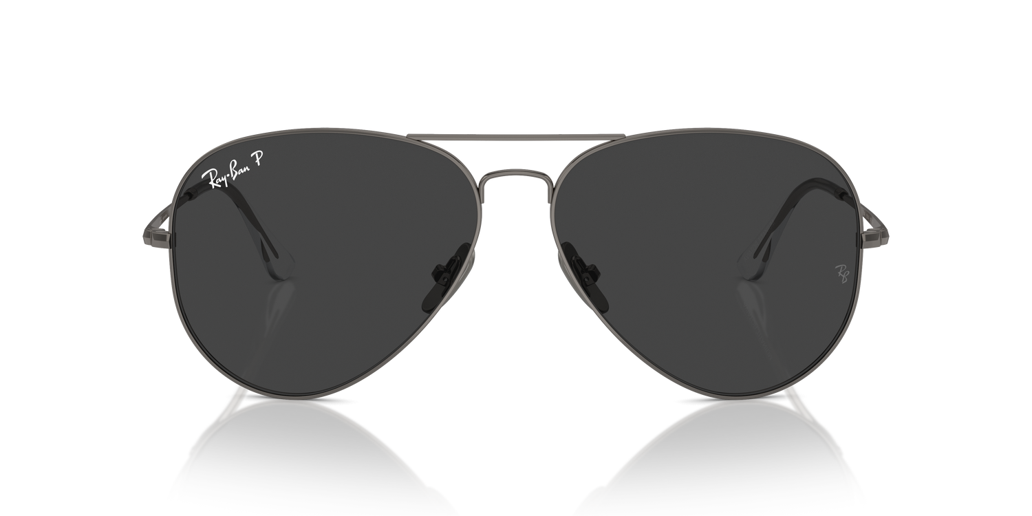 RAY-BAN RB8089 AVIATOR TITANIUM 165/48 58