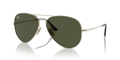 RAY-BAN RB8089 AVIATOR TITANIUM 926531 62