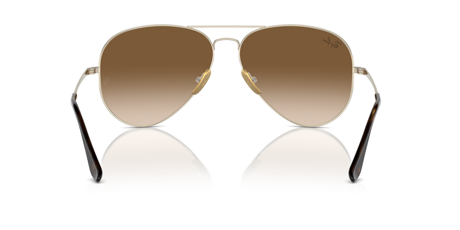 RAY-BAN RB8089 AVIATOR TITANIUM 926551 62