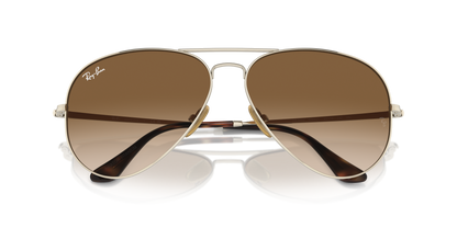 RAY-BAN RB8089 AVIATOR TITANIUM 926551 62