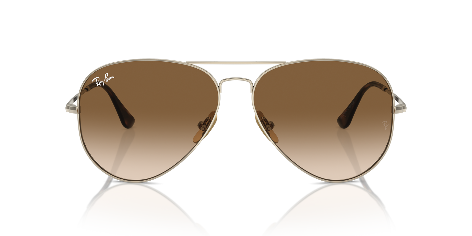 RAY-BAN RB8089 AVIATOR TITANIUM 926551 62