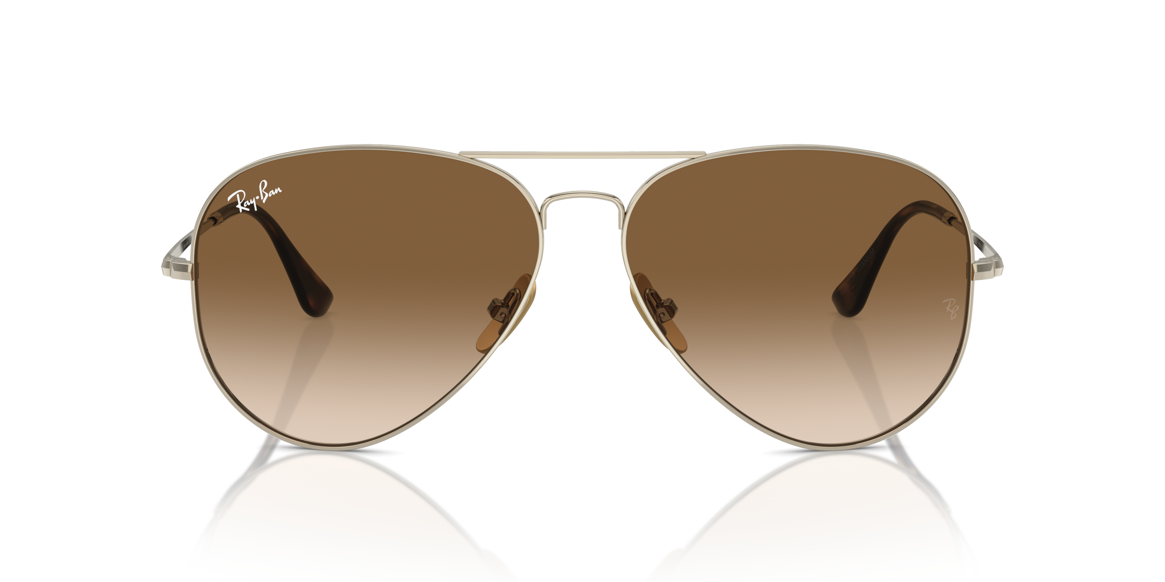 RAY-BAN RB8089 AVIATOR TITANIUM 926551 62