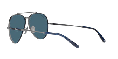 RAY-BAN RB8225 AVIATOR TITANIUM 3142S2 58