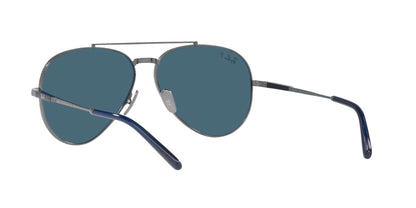 RAY-BAN RB8225 AVIATOR TITANIUM 3142S2 58