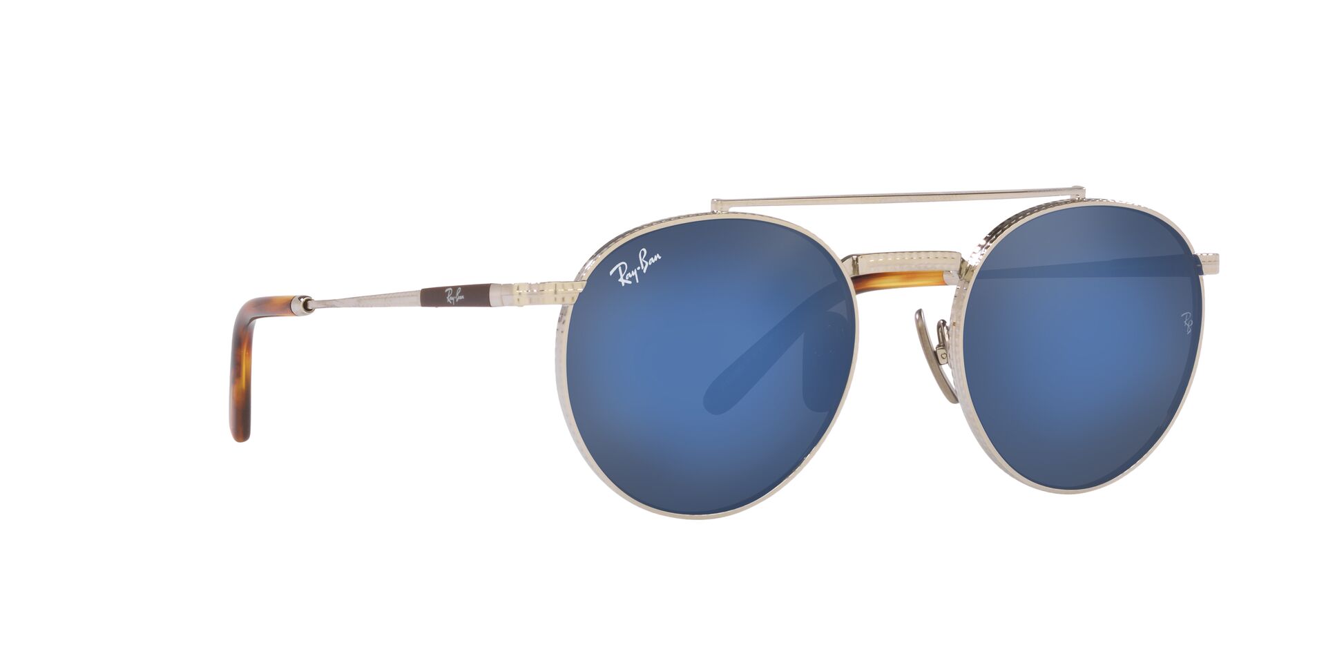 RAY-BAN RB8237 ROUND II TITANIUM 3139O4 53 - 1
