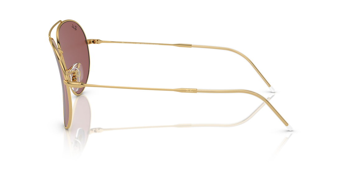Sunglasses ray-ban rbr0101s aviator reverse 001/69 dorado pilot unisex size 59mm - Detailed view