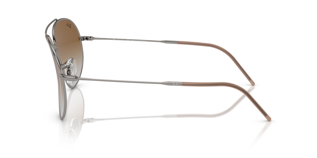 Occhiali da sole ray-ban rbr0101s aviator reverse 004/cb 'pilot' pilot unisex taglia 59mm - Vista dettagliata