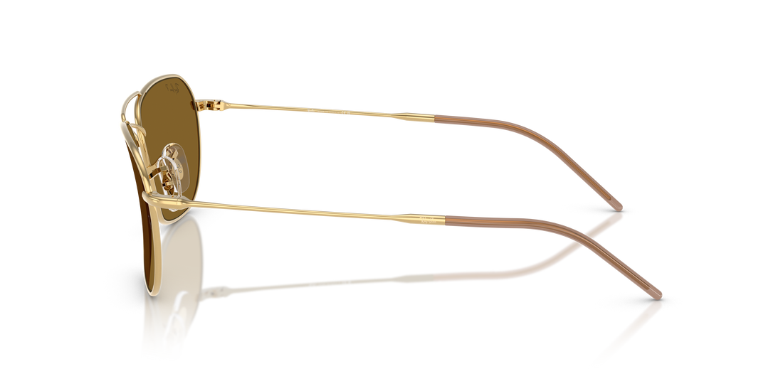 Lunettes de soleil ray-ban rbr0102s caravan reverse 001/83 'square' square unisex taille 58mm - Vue détaillée