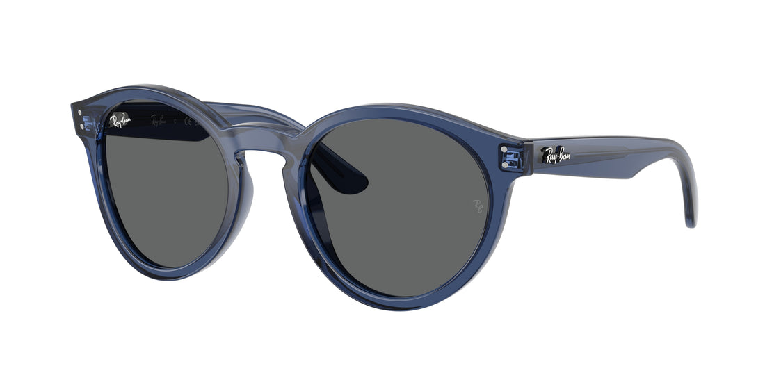 Occhiali da sole ray-ban rbr0505s 6708gr azul pantos unisex taglia 52mm - Vista principale