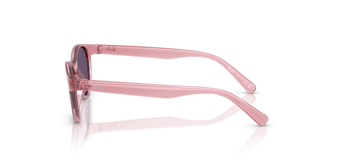 Gafas de sol ray-ban junior rj9080s 71691a rosa square infantil talla 45mm - Vista de detalle
