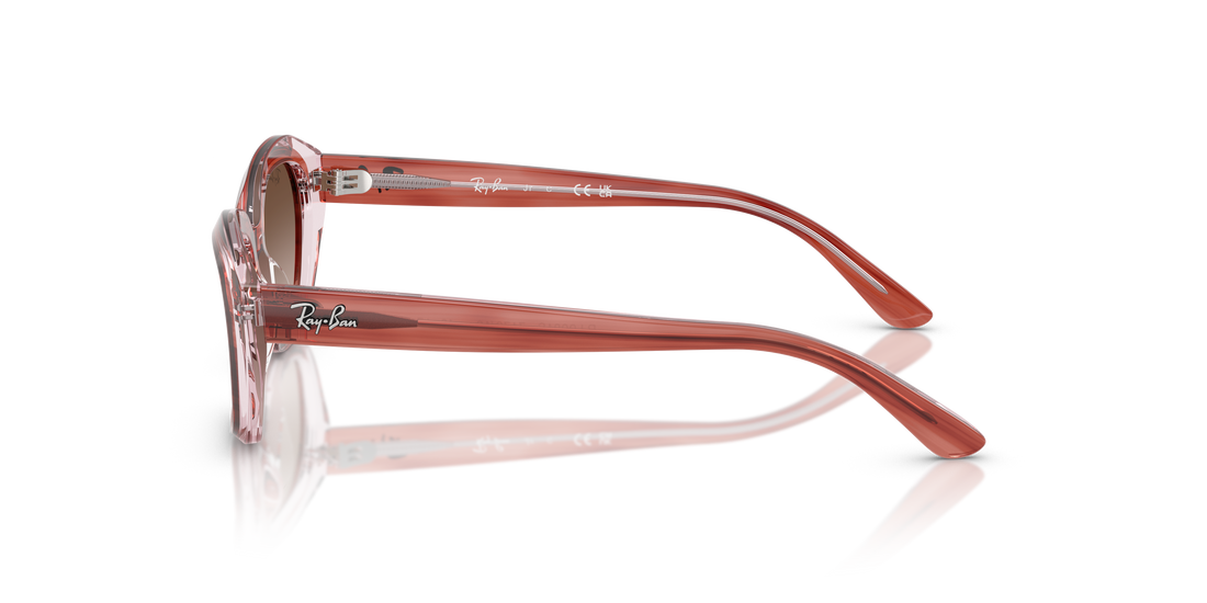 Gafas de sol ray-ban junior rj9081s 717313 rosa irregular infantil talla 48mm - Vista de detalle