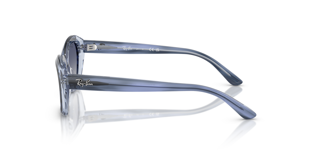 Gafas de sol ray-ban junior rj9081s 71764l azul irregular infantil talla 48mm - Vista de detalle