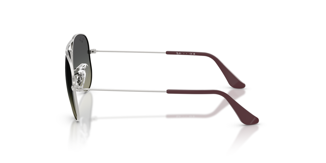 Sunglasses ray-ban junior rj9506s junior aviator 302/11 plateado pilot infantil size 52mm - Detailed view