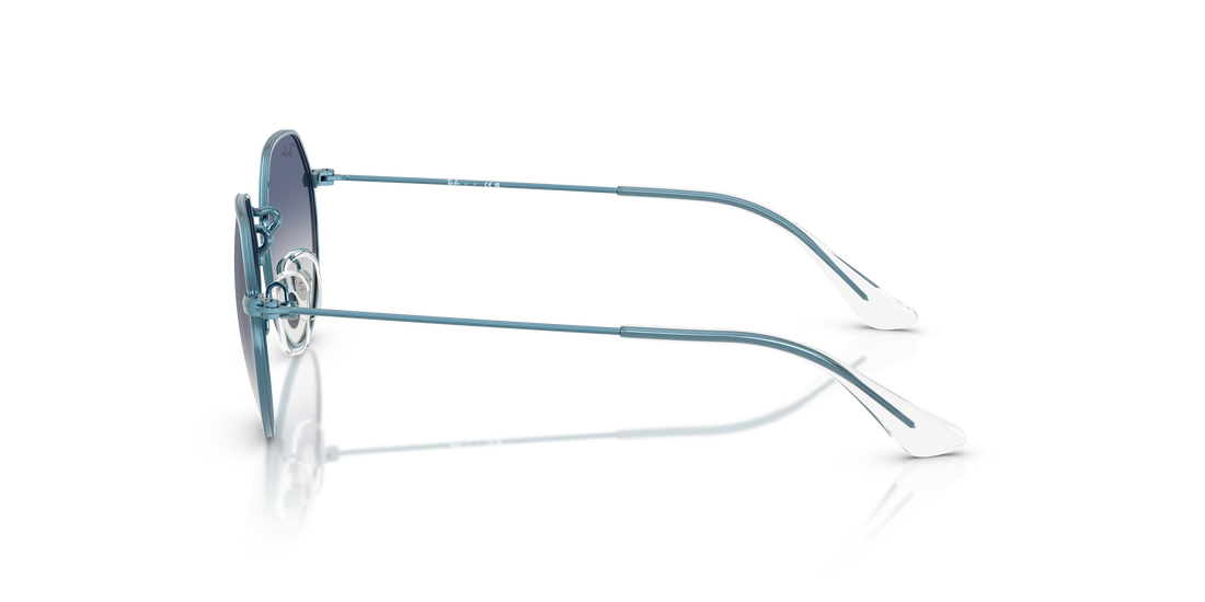 Sunglasses ray-ban junior rj9565s junior jack 303/7b azul irregular infantil size 47mm - Detailed view