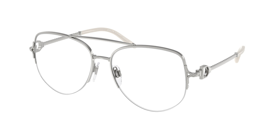 Occhiali da vista ralph lauren rl5127 9001 plateado pilot femenino taglia 56mm - Vista principale