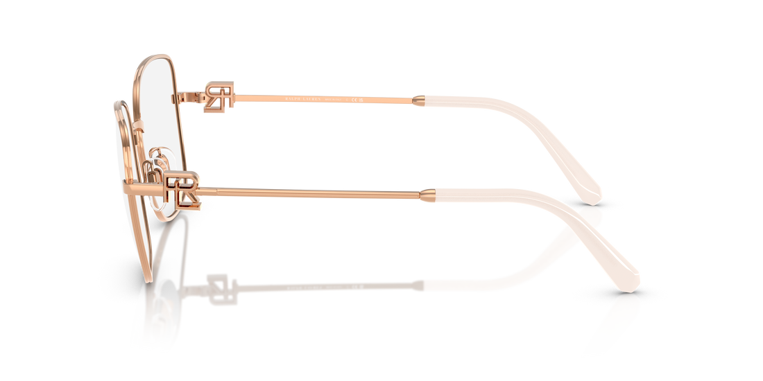 Occhiali da vista ralph lauren rl5128 9329 oro square femenino taglia 55mm - Vista dettagliata