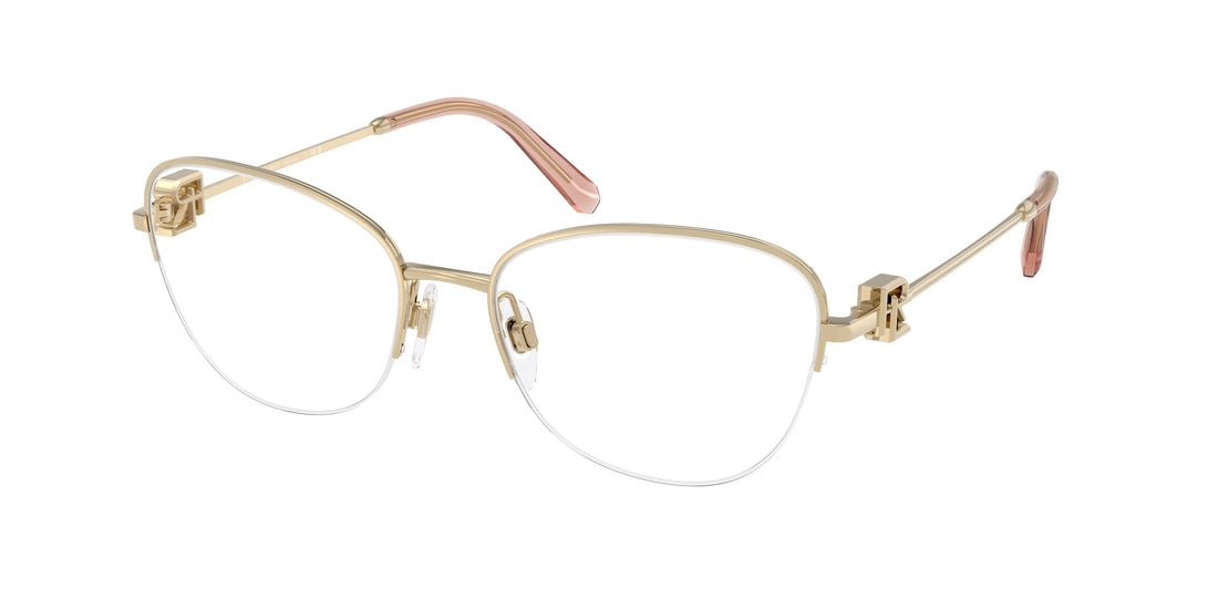 Occhiali da vista ralph lauren rl5129 9116 oro butterfly femenino taglia 56mm - Vista principale