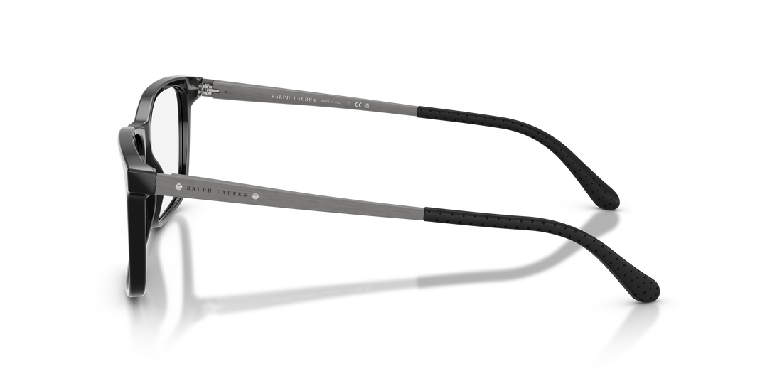 Brillen ralph lauren rl6133 5001 negro rectangular masculino größe 58mm - Detailansicht