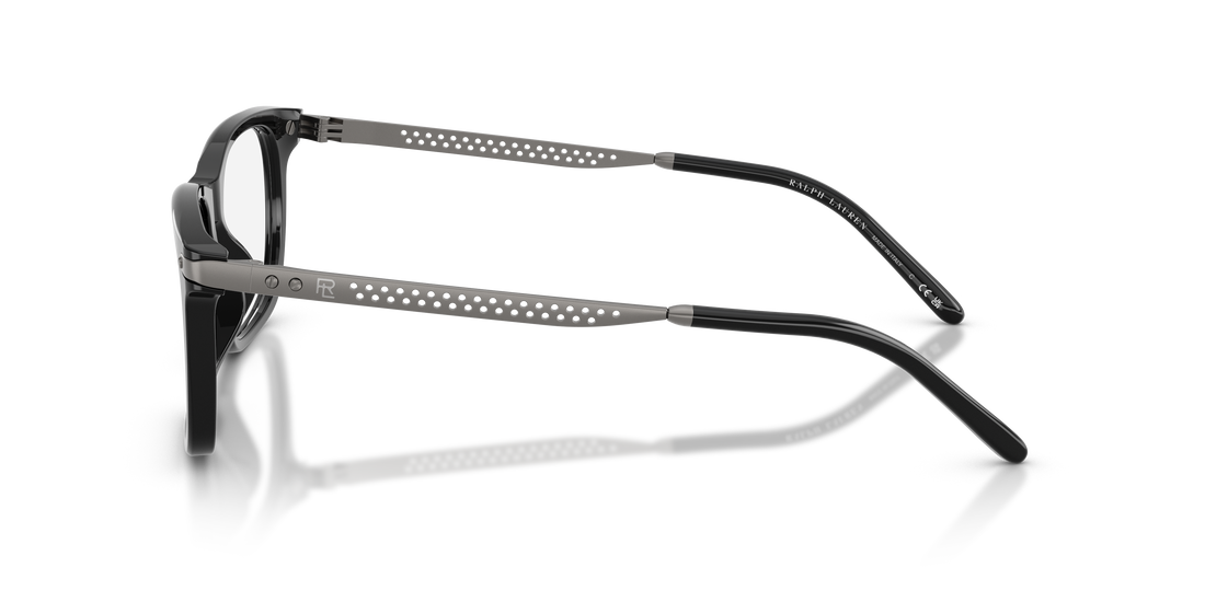 Occhiali da vista ralph lauren rl6253u 5001 negro rectangular masculino taglia 55mm - Vista dettagliata