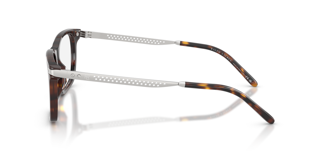 Occhiali da vista ralph lauren rl6253u 5003 marron rectangular masculino taglia 55mm - Vista dettagliata