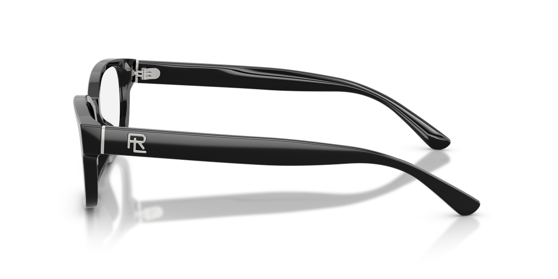 Brillen ralph lauren rl6261u 5001 negro butterfly femenino größe 54mm - Detailansicht