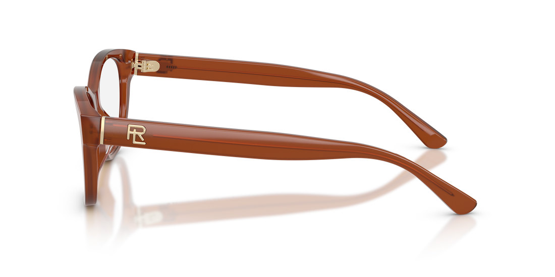 Lunettes de vue ralph lauren rl6262u 6306 marron butterfly femenino taille 55mm - Vue détaillée