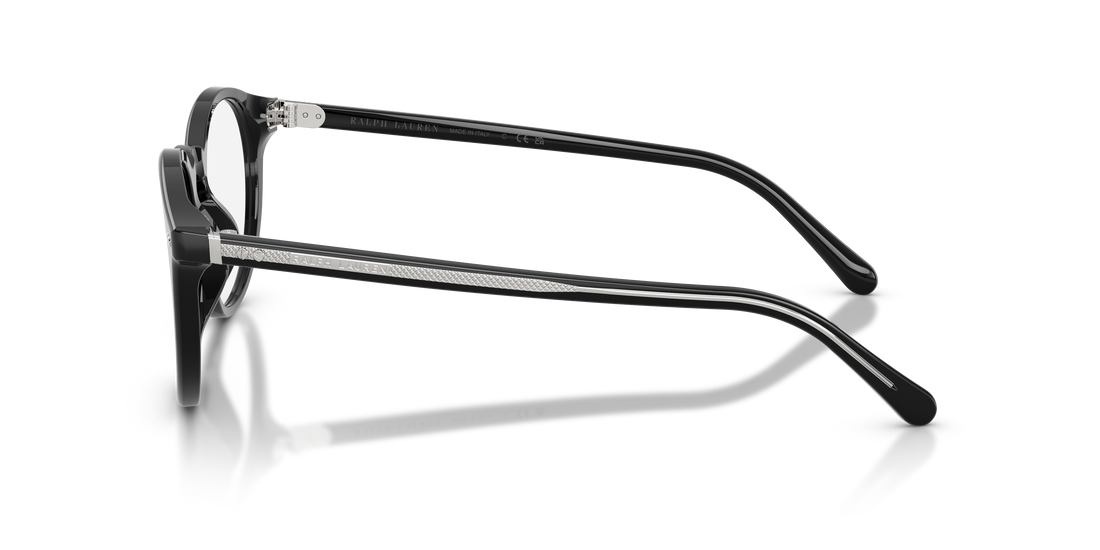 Brillen ralph lauren rl6263u 5001 negro oval masculino größe 51mm - Detailansicht