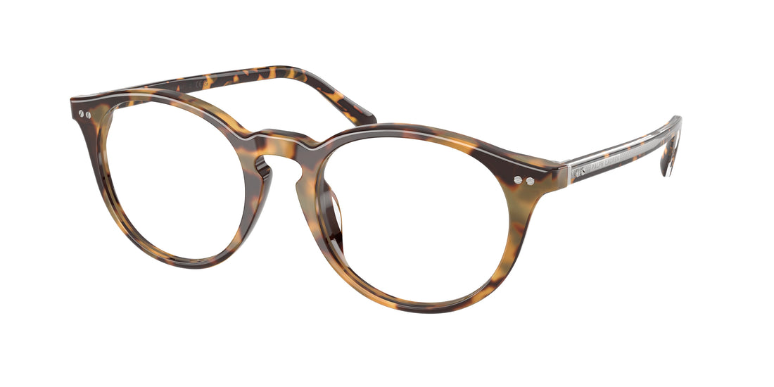Occhiali da vista ralph lauren rl6263u 6339 havana oval masculino taglia 51mm - Vista principale