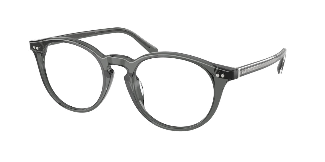 Occhiali da vista ralph lauren rl6263u 6347 gris oval masculino taglia 51mm - Vista principale