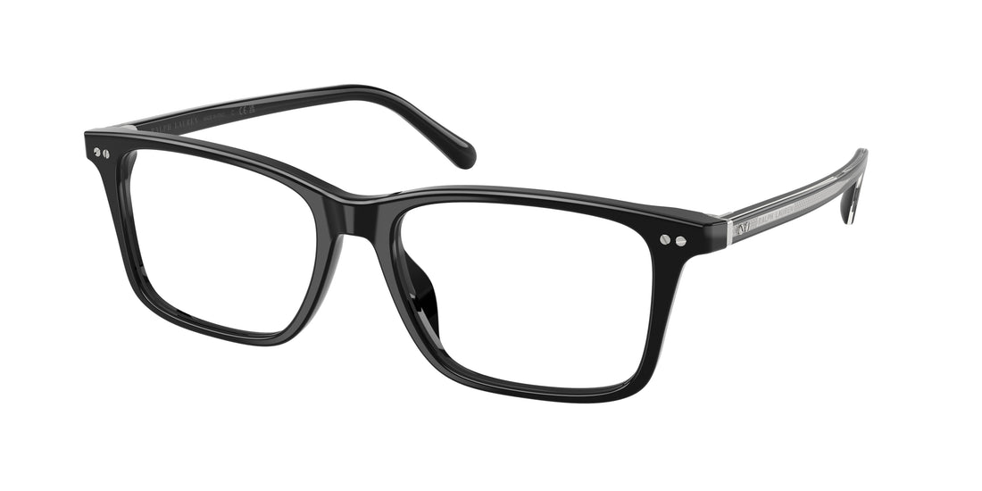 Occhiali da vista ralph lauren rl6264u 5001 negro oval masculino taglia 54mm - Vista principale