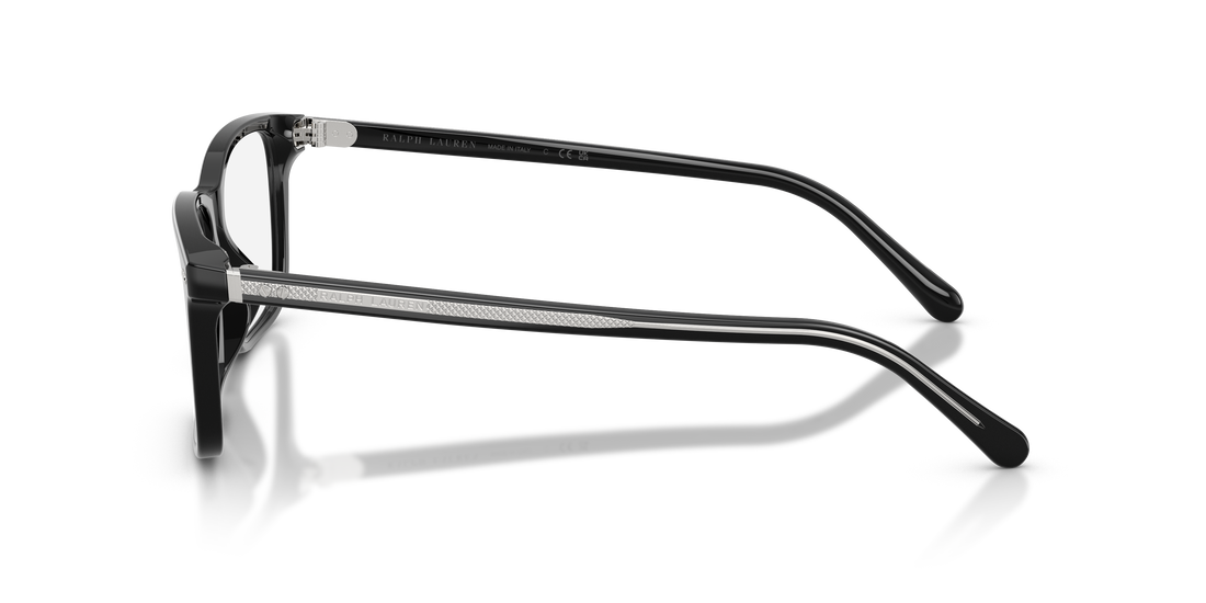 Brillen ralph lauren rl6264u 5001 negro oval masculino größe 54mm - Detailansicht