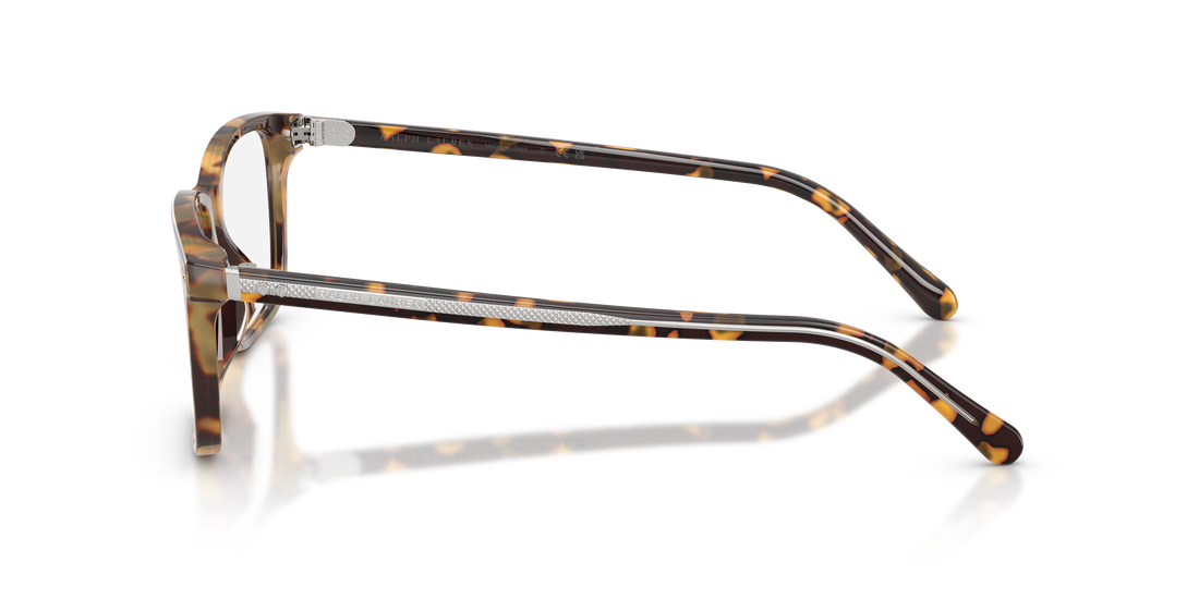 Brillen ralph lauren rl6264u 6339 havana oval masculino größe 56mm - Detailansicht